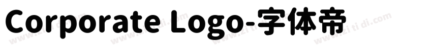 Corporate Logo字体转换